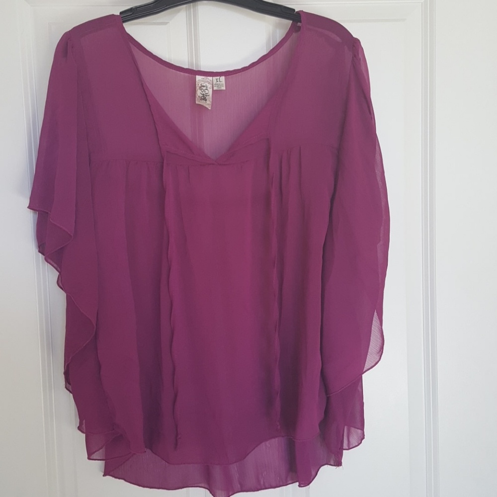 Sheer top from L8ter